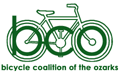The Bicycle Coalition of the Ozarks Logo