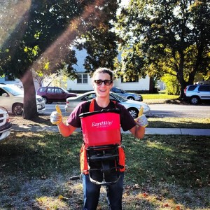 Seeding at Jeannette Rankin Peace Park on National Public Lands Day