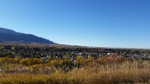 Red Lodge from above