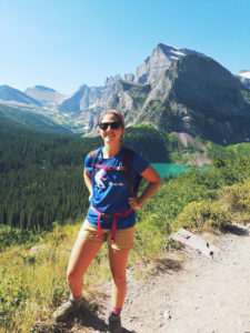 On the way up to Grinnell Glacier